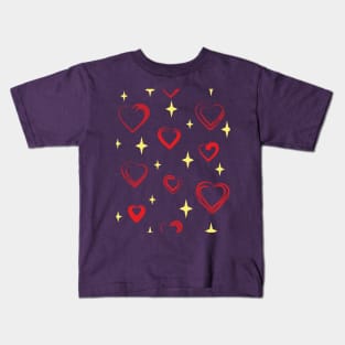 Such different and beautiful hearts Kids T-Shirt